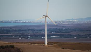 مشروع توليد الكهرباء من الرياح بتونس/ بنزيرت 18 سبتمبر 2016، (أمين الأندلسي/ الأناضول)