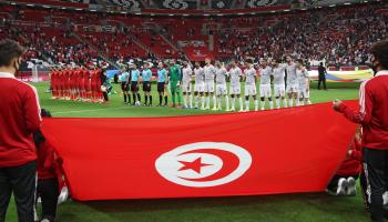 منتخب تونس خلال كأس العرب في قطر، 3 ديسمبر 2021 (كريم جعفر/فرانس برس)