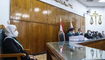 محكمة في القاهرة، مارس 2022 (سامر عبدالله/فرانس برس)
