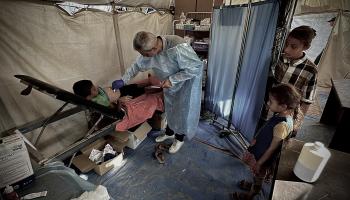 تنتشر الكثير من الأمراض المعدية في غزة (دعاء الباز/الأناضول)