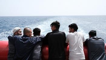أوشن فاكنغ  تنفذ العشرات من قوارب الهجرة 20 مايو 2024 (فرانس برس)