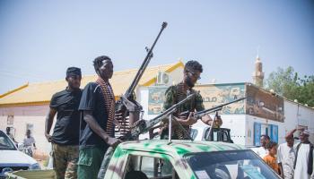 قوات الجيش السوداني في مدينة كريمة، 19 مايو 2024 (فرانس برس)
