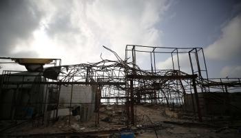 فنادق مدمرة بالكامل في غزة، 27 مايو 2024 (داود أبو الكاس/Getty)
