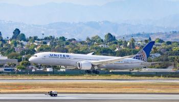 طائرة بوينغ لشركة يونايتد إيرلاينز الأميركية/ لوس انجلس 3 يوليو 2024 (Getty)
