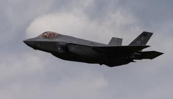 طائرة F-35 في النمسا 7 سبتمبر 2024 (Getty)