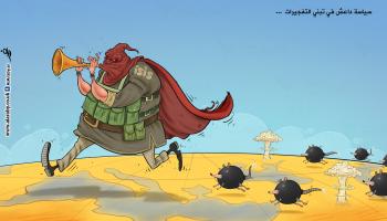 كاريكاتير داعش والتفجيرات / فهد