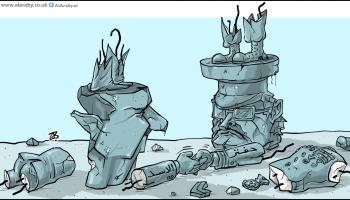 كاريكاتير حفتر الاسد / حجاج