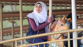 طفلة لاجئة سورية في إسطنبول - تركيا - مجتمع