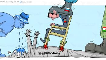 كاريكاتير الشعب السوري / حجاج
