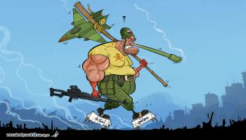 كاريكاتير روسيا في سورية / البحادي