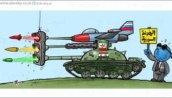 كاريكاتير الهدنة السورية / حجاج