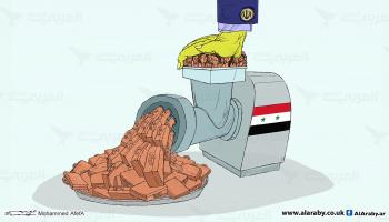 كاريكاتير مفرمة سوريا / ابوعفيفة