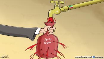 كاريكاتير الخسائر الايرانية / علاء