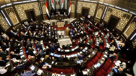 جلسة سابقة لبرلمان النظام السوري