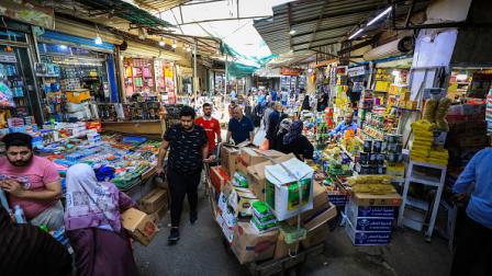 سوق في بغداد، 20 مارس 2024 (Getty)