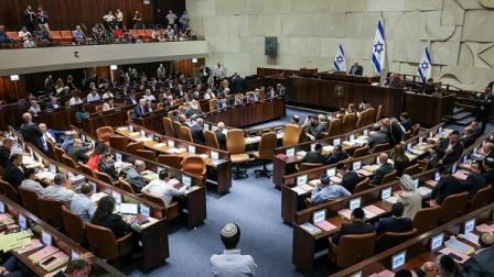 جلسة سابقة للكنيست الإسرائيلي، 24 يوليو 2023 (الأناضول)