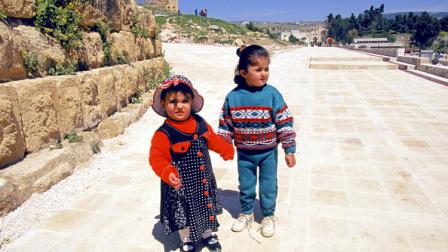 دعوات لحماية حقوق أطفال الأردن - جرش 7 سبتمبر 2005 (Getty)