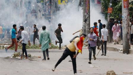 احتجاجات بنغلادش