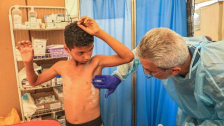 العلاجات المتوفرة في غزة ضعيفة المفعول (إياد البابا/فرانس برس)