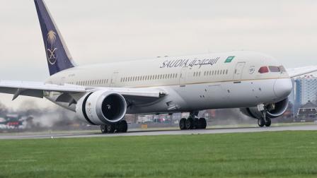 الخطوط الجوية السعودية تعزز أسطولها - أمستردام 22 فبراير 2024 (Getty)