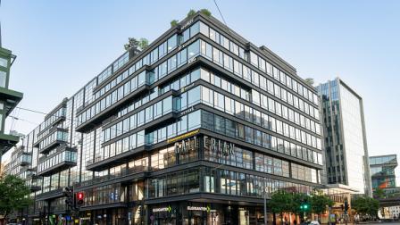 مقر شركة مايكروسوفت في استوكهولم/السويد 22 يونيو 2024 (Getty)